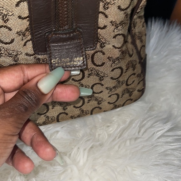 1970S CELINE LOGO DOCTOR BAG MINI WEEKENDER GUC (vintage) - Picture 5 of 11